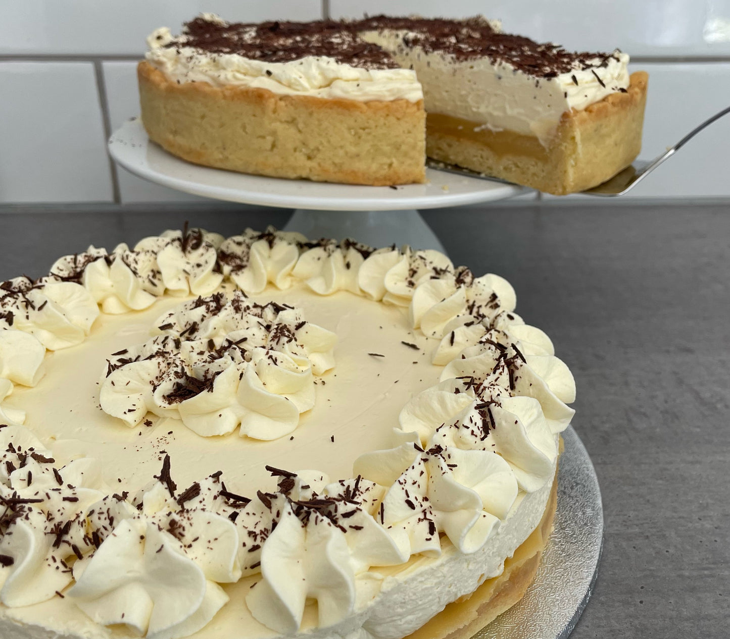 Banoffee crème pie